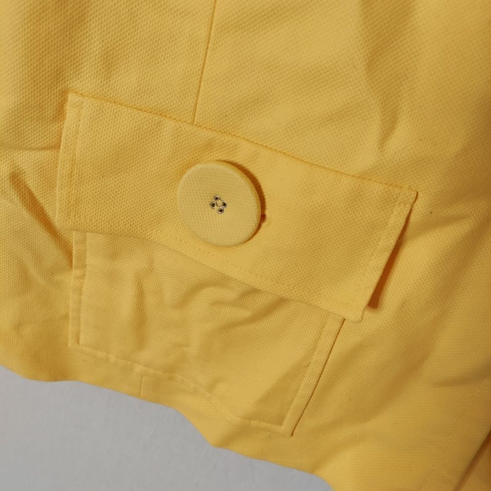 ColdWater Creek yellow 3-button blazer‎ - Picture 3 of 9